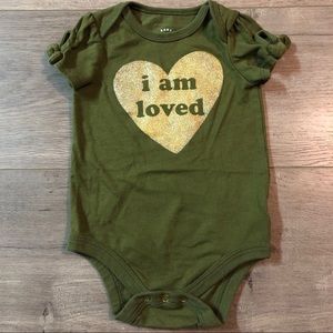 Cat & Jack Baby Girl Onesie 3-6 Months